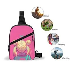 KAMIZE Sai_lor Moon Crossbody Bags Women Men Sling Backpack Travel Hiking Daypack Pattern Rope Shoulder Bag -Vera Bradley Shop 41MoYjOW1LS