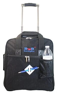 New BoardingBlue Allegiant Air Rolling Free Personal Item Under Seat (Black)