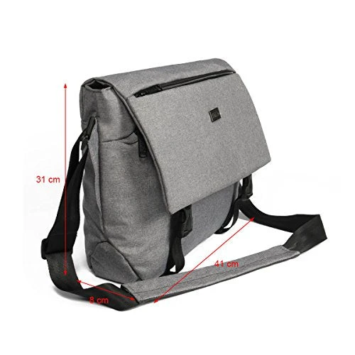 Freewander Messenger Bag Crossbody Shoulder Bag 14-inch Laptop School Satchel For Women Men 9 Freewander Messenger Bag Crossbody Shoulder Bag 14-inch Laptop School Satchel For Women Men - Image 7