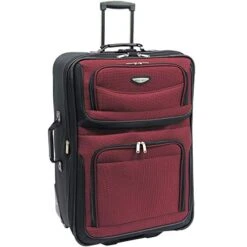 Travel Select Amsterdam Expandable Rolling Upright Luggage, Burgundy, 8-Piece Set 15 Travel Select Amsterdam Expandable Rolling Upright Luggage, Burgundy, 8-Piece Set -Vera Bradley Shop 41O5hIV1scL