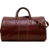 Venezia Garment Duffle Travel Bag Suitcase In Brown Full Grain Leather -Vera Bradley Shop 41OQmNAkvjL