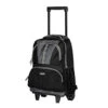 Olympia Luggage 18" Rolling Backpack, Black, One Size