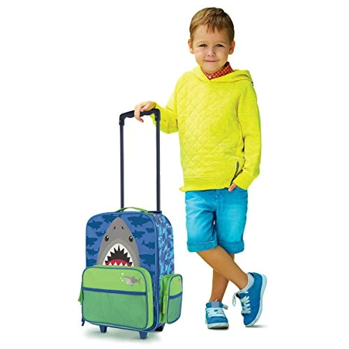 Stephen Joseph Boys Classic Rolling Luggage, Shark, One Size 4 Stephen Joseph Boys Classic Rolling Luggage, Shark, One Size - Image 2