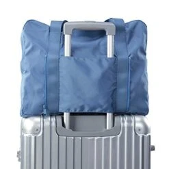 VanFn Foldable Travel Duffel Bag, Sports Duffels Gym Bag, Rainproof Nylon Totes, Sports Shoulder Handbag, Lightweight Duffle Bags For Women & Men, Outdoor Weekend Bag, P.Travel Series (Blue) 13 VanFn Foldable Travel Duffel Bag, Sports Duffels Gym Bag, Rainproof Nylon Totes, Sports Shoulder Handbag, Lightweight Duffle Bags For Women & Men, Outdoor Weekend Bag, P.Travel Series (Blue) -Vera Bradley Shop 41P0R9nffZL