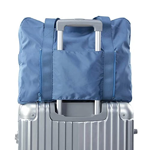 VanFn Foldable Travel Duffel Bag, Sports Duffels Gym Bag, Rainproof Nylon Totes, Sports Shoulder Handbag, Lightweight Duffle Bags For Women & Men, Outdoor Weekend Bag, P.Travel Series (Blue) 8 VanFn Foldable Travel Duffel Bag, Sports Duffels Gym Bag, Rainproof Nylon Totes, Sports Shoulder Handbag, Lightweight Duffle Bags For Women & Men, Outdoor Weekend Bag, P.Travel Series (Blue) - Image 6