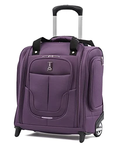 Travelpro Skypro Lightweight Airline Size Carry On Luggage Trolley Suitcase (Orchid Purple, 2-Wheel Underseat Bag) 3 Travelpro Skypro Lightweight Airline Size Carry On Luggage Trolley Suitcase (Orchid Purple, 2-Wheel Underseat Bag)