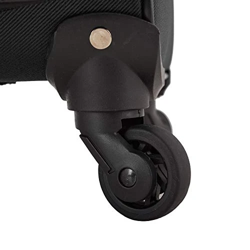 U.S. Traveler Aviron Bay Expandable Softside Luggage With Spinner Wheels, Black, 3-Piece Set (23/27/31) 7 U.S. Traveler Aviron Bay Expandable Softside Luggage With Spinner Wheels, Black, 3-Piece Set (23/27/31) - Image 5