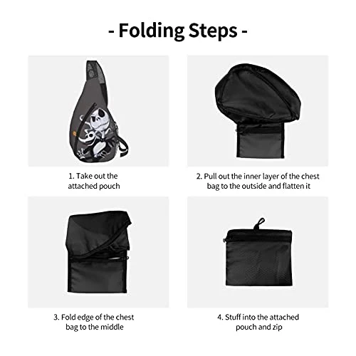 Sling Bag Ja&ck The Pu&mp&kin K&ing Multipurpose Travel Hiking Chest Bag Daypack Anti Theft Backpack Men Women Crossbody Shoulder Bag 6 Sling Bag Ja&ck The Pu&mp&kin K&ing Multipurpose Travel Hiking Chest Bag Daypack Anti Theft Backpack Men Women Crossbody Shoulder Bag - Image 4