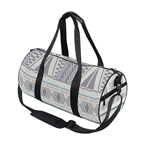 Duffel Bag Aztec Pattern Drawings Women Garment Gym Tote Bag Best Sports Bag For Boys 6 Duffel Bag Aztec Pattern Drawings Women Garment Gym Tote Bag Best Sports Bag For Boys - Image 4