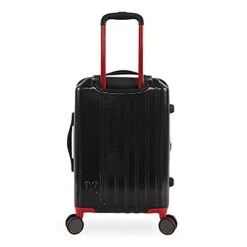 Hurley Swiper Hardside Spinner Carry On Luggage 21", Black/Red -Vera Bradley Shop 41PjYJTMY4S