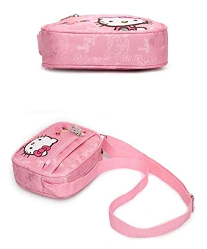 Hello Kitty Bag, Hello Kitty Purse For Girls-Pink KT Cat Crossbody Bag, Hello Kitty Mini Pink Small Shoulder Handbag For Girl, Mini Travel Bag For Girls, KT Cat Purse For Girls. 10 Hello Kitty Bag, Hello Kitty Purse For Girls-Pink KT Cat Crossbody Bag, Hello Kitty Mini Pink Small Shoulder Handbag For Girl, Mini Travel Bag For Girls, KT Cat Purse For Girls. - Image 8