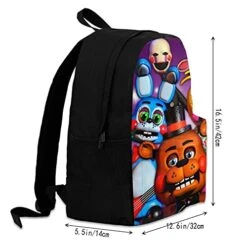 Koiidisa Five Nights At Freddy's 3D Printed Pattern Backpack Travel Bags School Laptop Bookbag,Lightweight Multi-Function And Water Resistant 12 Koiidisa Five Nights At Freddy's 3D Printed Pattern Backpack Travel Bags School Laptop Bookbag,Lightweight Multi-Function And Water Resistant -Vera Bradley Shop 41PwiMBJVFS