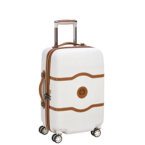 DELSEY Paris Chatelet Air Hardside Luggage, Spinner Wheels, Champagne White, Checked-Medium 24 Inch 4 DELSEY Paris Chatelet Air Hardside Luggage, Spinner Wheels, Champagne White, Checked-Medium 24 Inch - Image 2