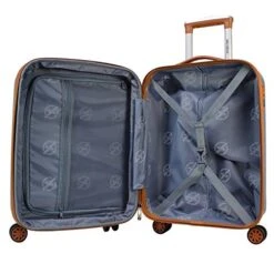 World Traveler Classique Hardside 2-PC Carry-On Spinner Luggage Set, Rose Gold, One Size -Vera Bradley Shop 41QEilADw5L