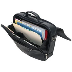 Kenneth Cole Reaction Leather Dual Compartment Flapover 16.0" Computer Business Crossbody Portfolio Laptop Briefcase Black One Size -Vera Bradley Shop 41QNE6JTsHL