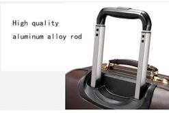 Retro Travel Suitcase Rolling Spinner Luggage Women Trolley Case 24inch Wheels Man 20inch Box PVC Vintage Cabin Travel Bag Trunk (Color : 24inch) -Vera Bradley Shop 41QRzOPOn2L