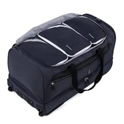 Travelpro Roadtrip 30" Drop-Bottom Wheels Rolling Duffel Bag Luggage 3 Large Packing Cubes Included Men, Women, Navy, Inch 11 Travelpro Roadtrip 30" Drop-Bottom Wheels Rolling Duffel Bag Luggage 3 Large Packing Cubes Included Men, Women, Navy, Inch -Vera Bradley Shop 41QUjqM46sL