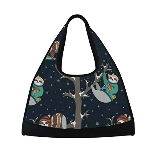 Gym Bag Funny Baby Sloths Women Yoga Canvas Duffel Bag Crossbody Tennis Racket Tote Travel Bags 3 Gym Bag Funny Baby Sloths Women Yoga Canvas Duffel Bag Crossbody Tennis Racket Tote Travel Bags
