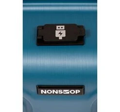 NONSTOP Luggage Expandable Spinner Wheels Hard Side Shell Travel Suitcase Set 3 Piece Lightweight With TSA Lock And Double USB Port, NEW YORK Collection (Teal, 3-Piece Set (20/24/28) W/Power Bank) -Vera Bradley Shop 41R4EF9dhDL