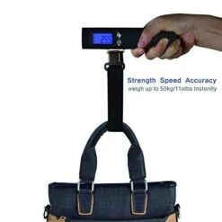 Meemoo 3 In 1 Digital Travel Portable Handheld Weighing Luggage Scales, Flash Light, Charge Bank, Luggage Scale, Travel Luggage Scale, Digital Luggage Scale, Handheld Scale, Portable Scale -Vera Bradley Shop 41R7yWlxPML