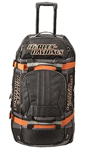 Harley Davidson Harley-Davidson Bar & Shield Logo 22" Carry-On Wheeling Duffel Bag 99415-BLACK 5 Harley Davidson Harley-Davidson Bar & Shield Logo 22" Carry-On Wheeling Duffel Bag 99415-BLACK - Image 3