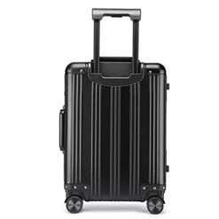 JBAG-one 100% Aluminum-Magnesium Alloy Rolling Luggage Spinner Men Business Suitcase Wheels 20 Inch Cabin Trolley Travel Bag,Black -Vera Bradley Shop 41RgFcS66gL