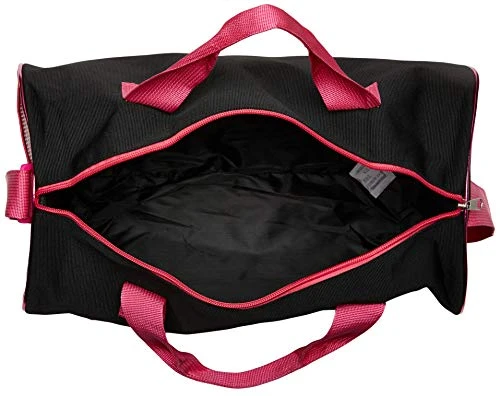 Dance Duffel Bag With Multicolored Dance Print Fuchsia (Black/Multi) 6 Dance Duffel Bag With Multicolored Dance Print Fuchsia (Black/Multi) - Image 4