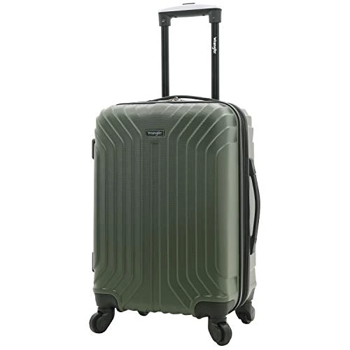 Wrangler Auburn Hills Hardside Spinner Luggage, Thyme Green, Carry-On 20-Inch 4 Wrangler Auburn Hills Hardside Spinner Luggage, Thyme Green, Carry-On 20-Inch - Image 2
