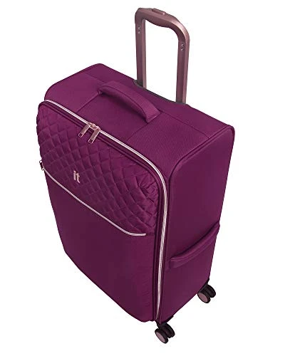 It Luggage Divinity Softside Expandable TSA Lock Spinner, Raspeberry Radiance, 3-PIece Set 4 It Luggage Divinity Softside Expandable TSA Lock Spinner, Raspeberry Radiance, 3-PIece Set - Image 2