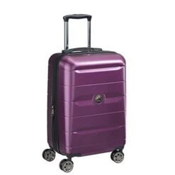 DELSEY Paris Comete 2.0 Hardside Expandable Luggage With Spinner Wheels, Purple, Carry-on 21 Inch -Vera Bradley Shop 41SFX MIHSL