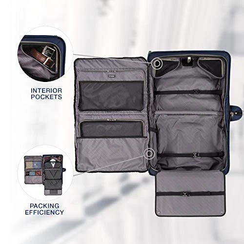 Travelpro Crew Versapack Carry-on Rolling Garment Bag, Patriot Blue 6 Travelpro Crew Versapack Carry-on Rolling Garment Bag, Patriot Blue - Image 4