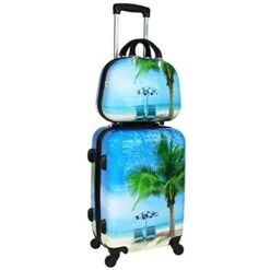World Traveler Palm Tree Hardside 2-Piece Carry-On Spinner Luggage Set, One_Size 21 World Traveler Palm Tree Hardside 2-Piece Carry-On Spinner Luggage Set, One_Size -Vera Bradley Shop 41SfGFD2NwL