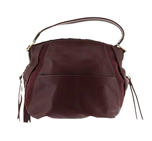 Aimee Kestenberg Pebble Leather& Suede Hobo Tuscany Mahogany New A282316 6 Aimee Kestenberg Pebble Leather& Suede Hobo Tuscany Mahogany New A282316 - Image 4