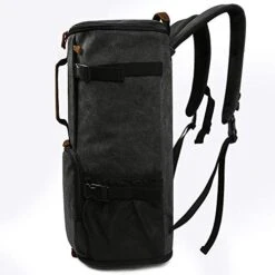 G-FAVOR 40L Travel Backpack,Vintage Canvas Rucksack Convertible Duffel Bag Flight Approved Luggage Carry Fit For 17 Inch Laptop -Vera Bradley Shop 41T6ncYfyoL