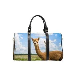 InterestPrint Weekender Bag Overnight Carry-on Tote Duffel Bag Two Friendly Curios Brown And White Alpacas 7 InterestPrint Weekender Bag Overnight Carry-on Tote Duffel Bag Two Friendly Curios Brown And White Alpacas -Vera Bradley Shop 41TBIoluLWL