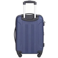Travelers Club Chicago II Expandable Spinner Carry-On Luggage, Cobalt Blue, 20-Inch -Vera Bradley Shop 41TFqPezIvL