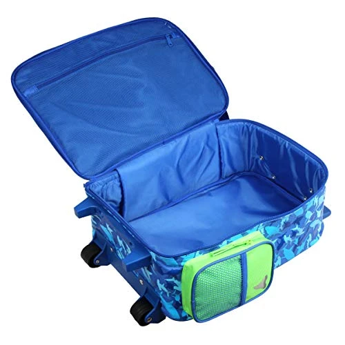 Stephen Joseph Boys Classic Rolling Luggage, Shark, One Size 5 Stephen Joseph Boys Classic Rolling Luggage, Shark, One Size - Image 3