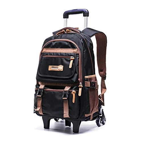 C-Xka Nylon Rolling Backpack Carry-On Luggage Travel Duffel Bag Wheeled Book Bag Detachable Dual 3 C-Xka Nylon Rolling Backpack Carry-On Luggage Travel Duffel Bag Wheeled Book Bag Detachable Dual