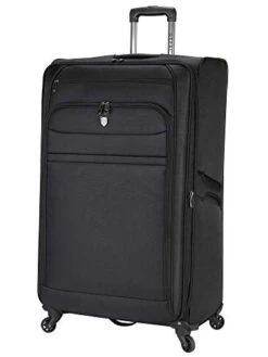 Travelers Club Business Class Expandable Spinner Luggage, Executive Black, Checked-Extra Large 32-Inch 14 Travelers Club Business Class Expandable Spinner Luggage, Executive Black, Checked-Extra Large 32-Inch -Vera Bradley Shop 41TNVY6DiWL