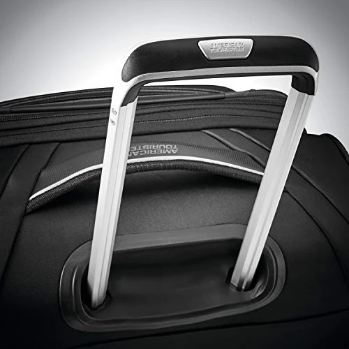 American Tourister Zoom Turbo Softside Expandable Spinner Wheel Luggage, Black, Checked-Large 28-Inch 8 American Tourister Zoom Turbo Softside Expandable Spinner Wheel Luggage, Black, Checked-Large 28-Inch - Image 6