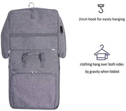 Magictodoor Anti-Gravity Carry On Garment Bag For Travel & Business 42" W/Anti-theft Tsa Lock -Vera Bradley Shop 41U8TuLoKEL