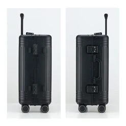 VERAGE Birmingham Aluminum Carry On Suitcase, Hardside International Spinner Luggage,Black, IATA Carry-On 20-Inch 12 VERAGE Birmingham Aluminum Carry On Suitcase, Hardside International Spinner Luggage,Black, IATA Carry-On 20-Inch -Vera Bradley Shop 41UL2GelsvL