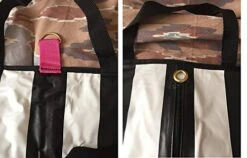 Juicy Couture 49" Foldover Garment Bags With Handles Travel Zip-up Dress, Suit, Gown Carrier Travel -Vera Bradley Shop 41UN1rEIYYL