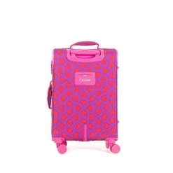 Cloe By Agatha Ruiz De La Prada Carry-On 20 Inch Luggage With 360º-spinner Wheels In Magenta Color 19 Cloe By Agatha Ruiz De La Prada Carry-On 20 Inch Luggage With 360º-spinner Wheels In Magenta Color -Vera Bradley Shop 41UOlXLox8L