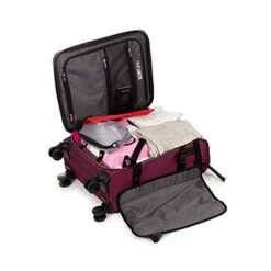 Cloe Carry-On 20 Inch Luggage With 360º-spinner Wheels In Burgundy Red Color -Vera Bradley Shop 41UqVpXnLYL