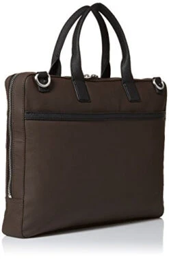 Calvin Klein Men'S Nylon With Saffiano Trim Slim Attache, Dark Chocolate Brown 11 Calvin Klein Men'S Nylon With Saffiano Trim Slim Attache, Dark Chocolate Brown -Vera Bradley Shop 41VS jtruUL