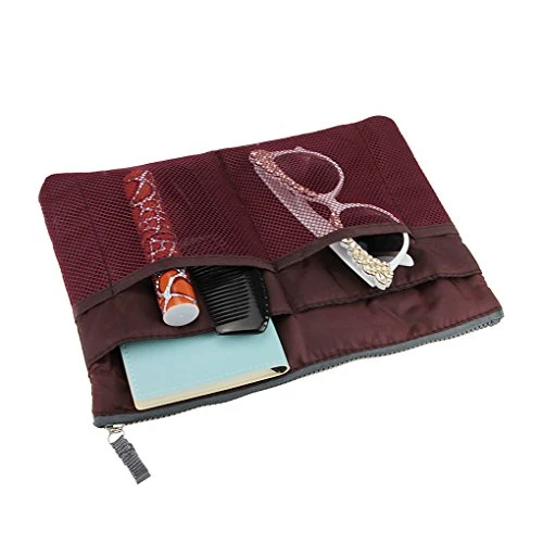 FakeFace Multi-funtional Nylon Zipper Travel Handbag Pouch / Bag In Bag / Insert Organizer / 8 FakeFace Multi-funtional Nylon Zipper Travel Handbag Pouch / Bag In Bag / Insert Organizer / - Image 6