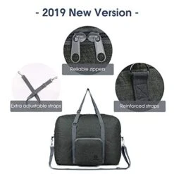 For Spirit Airlines Foldable Travel Duffel Bag Tote Carry On Luggage Sport Gym Duffle For Men And Women (Dark Grey) 12 For Spirit Airlines Foldable Travel Duffel Bag Tote Carry On Luggage Sport Gym Duffle For Men And Women (Dark Grey) -Vera Bradley Shop 41VhhFrYd6L