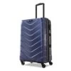 American Tourister Arrow Expandable Hardside Luggage, Navy, Checked-Medium 24-Inch -Vera Bradley Shop 41VwHPJ0SrL