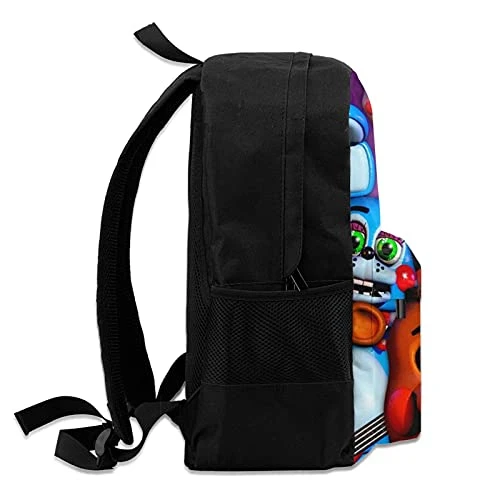 Koiidisa Five Nights At Freddy's 3D Printed Pattern Backpack Travel Bags School Laptop Bookbag,Lightweight Multi-Function And Water Resistant 5 Koiidisa Five Nights At Freddy's 3D Printed Pattern Backpack Travel Bags School Laptop Bookbag,Lightweight Multi-Function And Water Resistant - Image 3